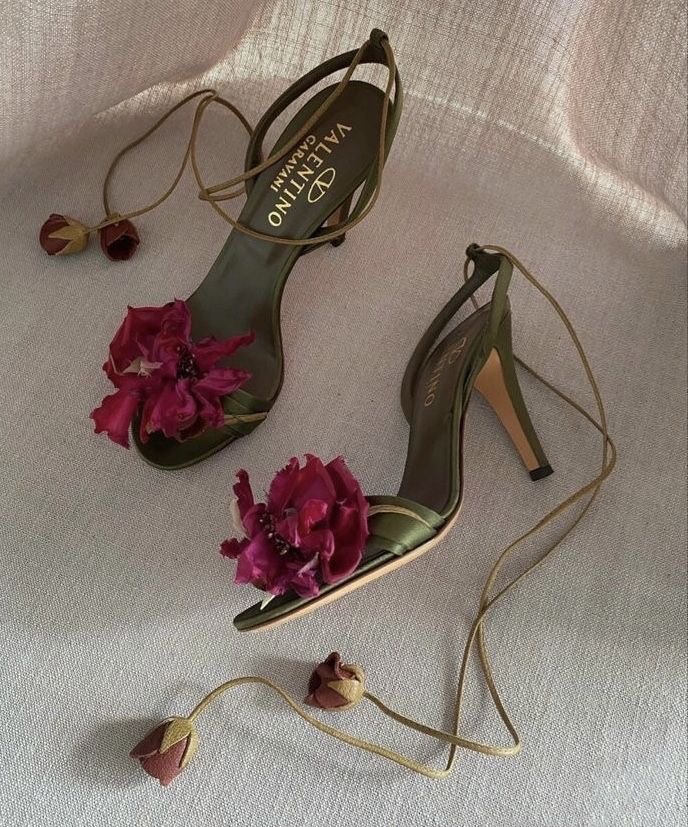 Valentino flower sandals sale