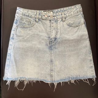 Light Denim Skirt