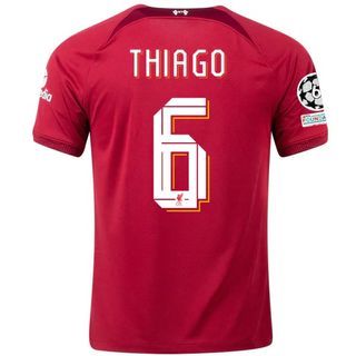 Liverpool 利物浦 THIAGO  CHAMPIONS LEAGUE PATCHES 泰亞高球會字