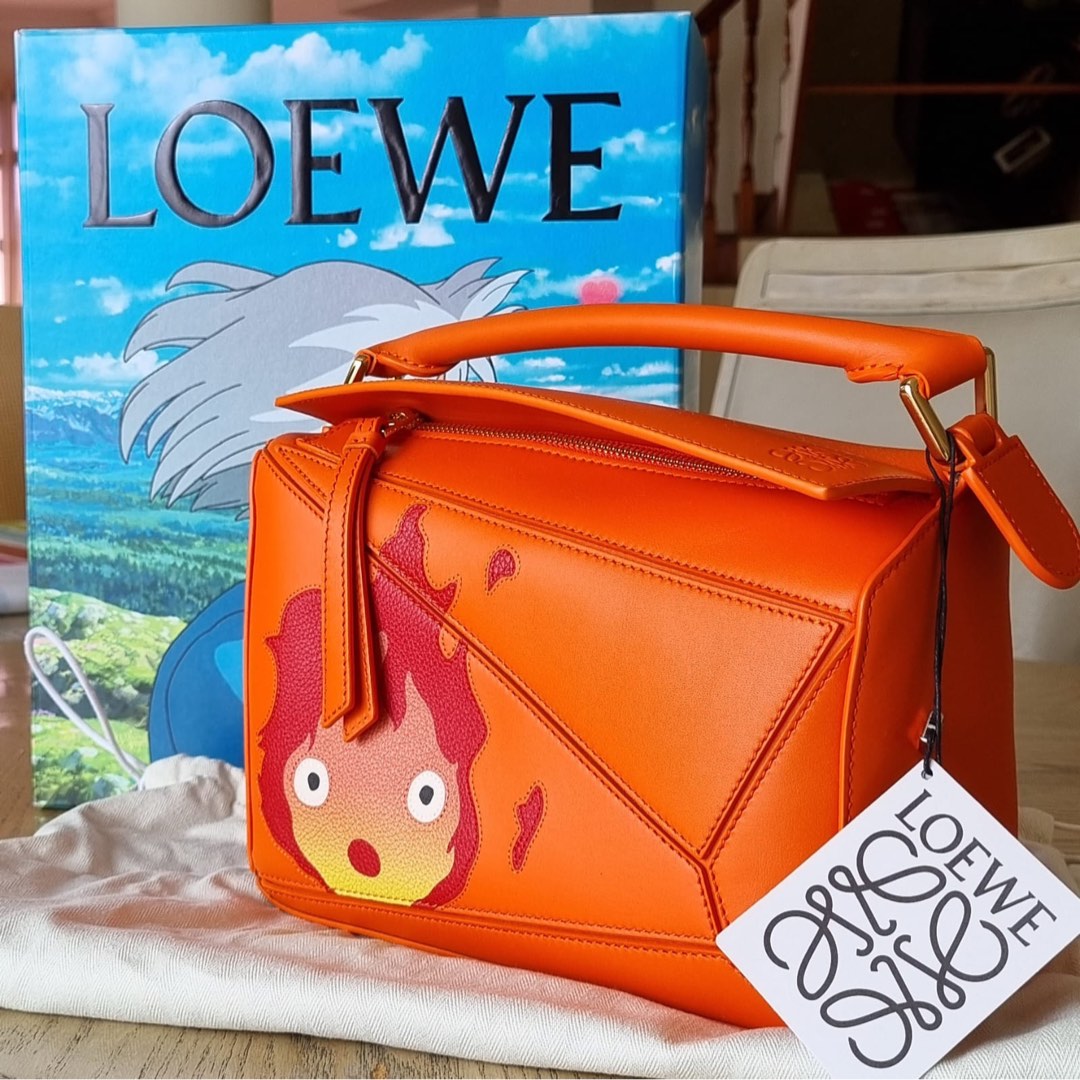Loewe puzzle bag orange outlet