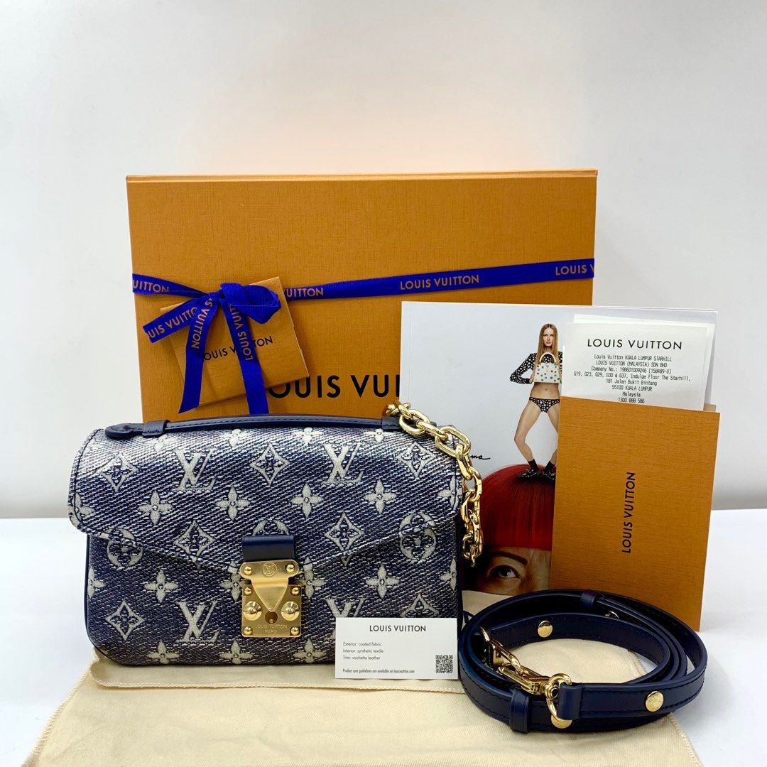 Metis east west cloth crossbody bag Louis Vuitton Multicolour in Cloth -  34618732