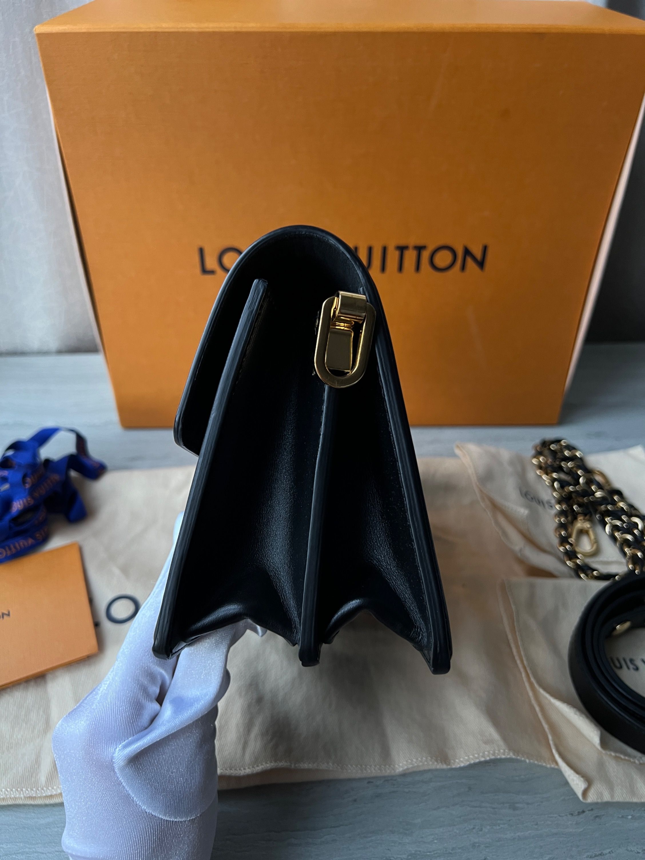 Louis Vuitton Mini Dauphine Black EPI