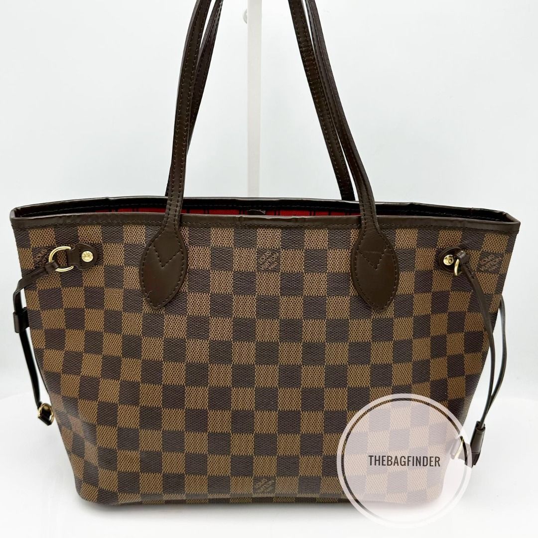 LOUIS VUITTON DAMIER EBENE SALEYA PM BAG, Luxury, Bags & Wallets on  Carousell