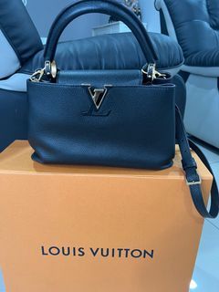Louis Vuitton Mini Capucines Sunbeam, Luxury, Bags & Wallets on Carousell