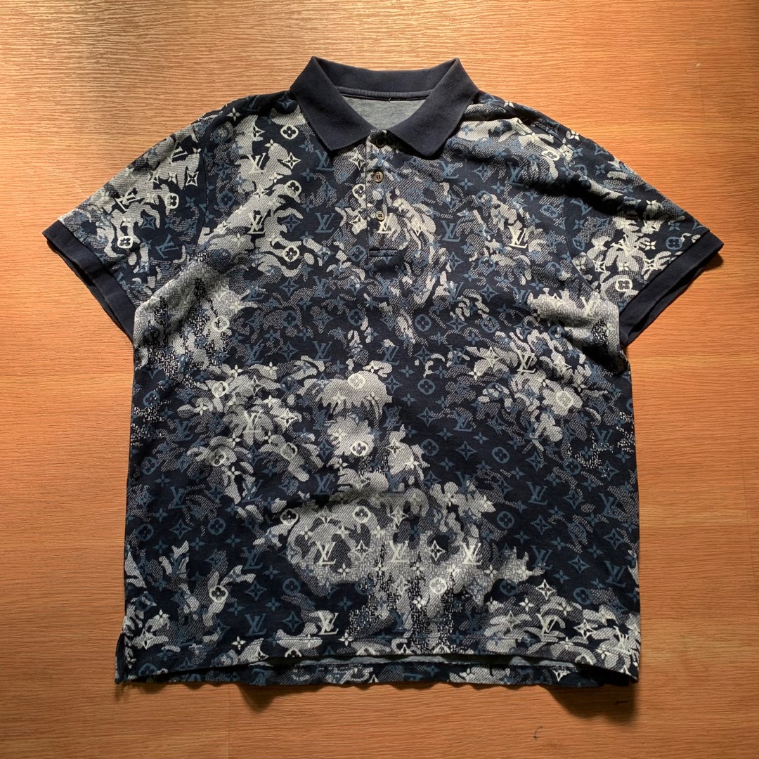 Louis Vuitton LV Flower Tapestry Print T-shirt, Men's Fashion, Tops & Sets,  Tshirts & Polo Shirts on Carousell