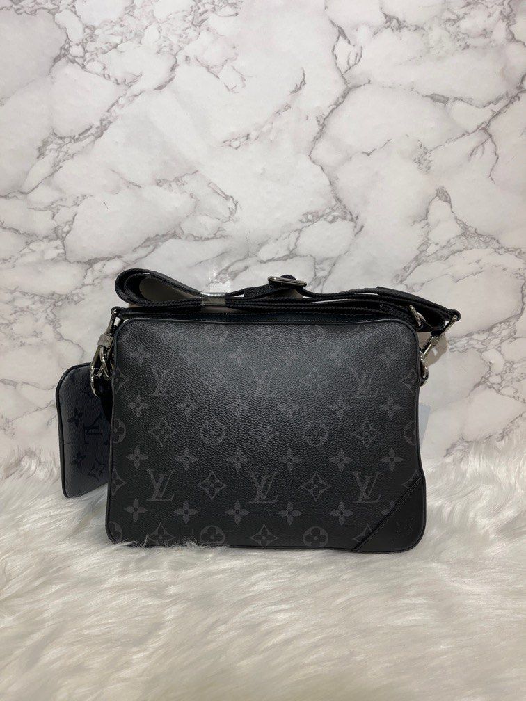 Louis Vuitton 2020 Monogram Eclipse e Sling Patchwork Bag