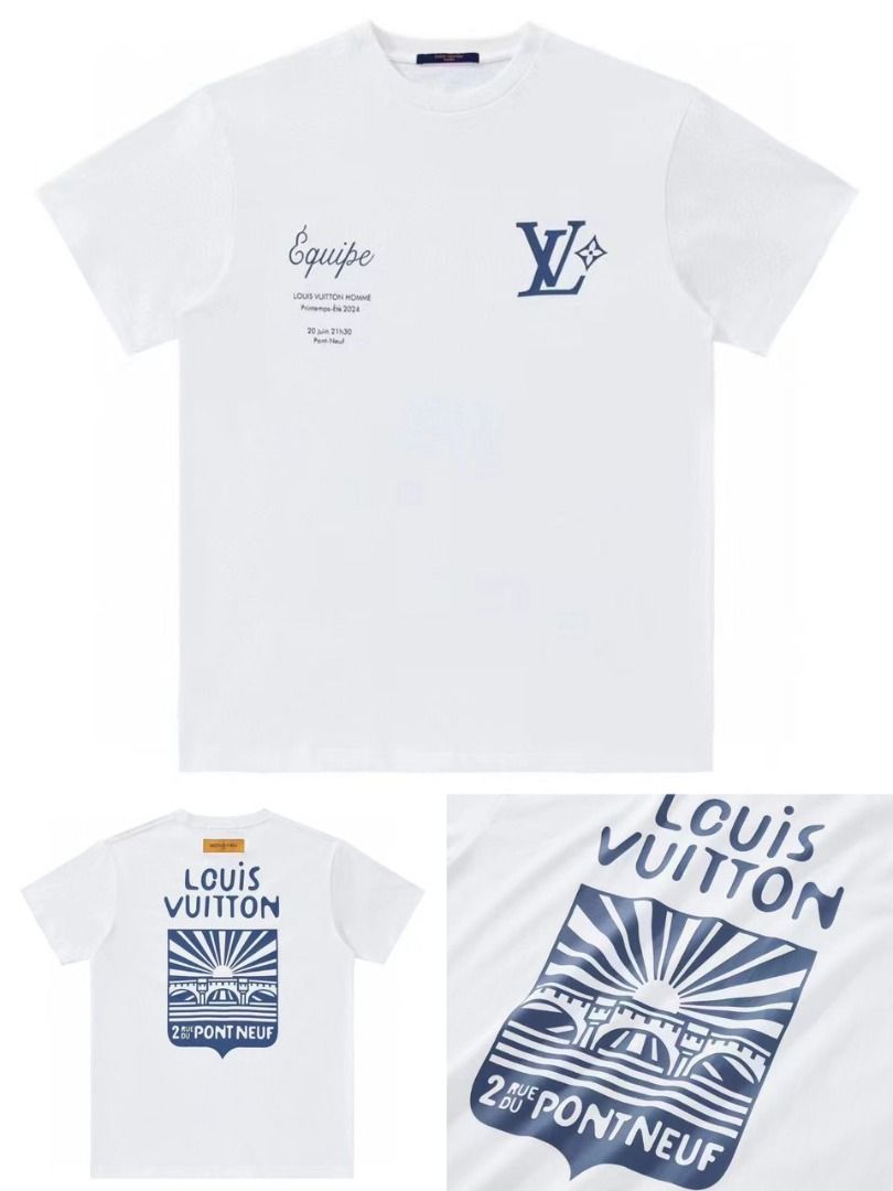 Louis Vuitton White Checked Cotton Long Sleeve Shirt XL Louis Vuitton