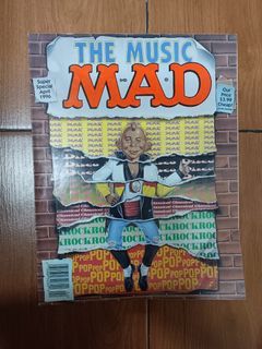 MAD Magazine April 1996 Super Special The Music Vintage Collectible