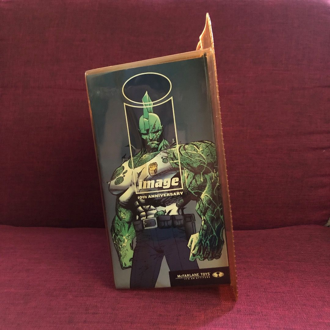 McFarlane Image 10th Anniversary - Savage Dragon (Category: Figurines & Statues) located in San Pedro. Submitted by pcps192589586 (Listing ID 1249661423, Image 2). Description: - Sealed/never used - Was put on personal display collection - Special Limited Edition Action Figures featuring four of the original Image Comic Heroes in celebration of Image's 10th Year Anniversary (Spawn, Savage Dragon, Ripclaw, Shadow Hawk) - IMAGE was founded in 1992.