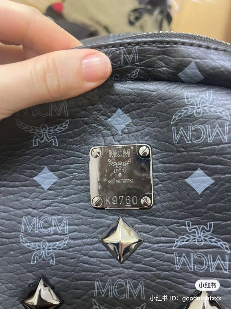 All black mcm backpack new arrivals