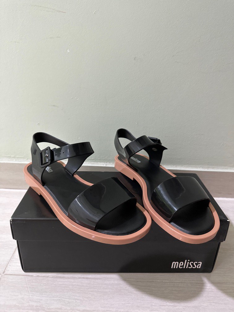 Melissa mar sandal preta sales