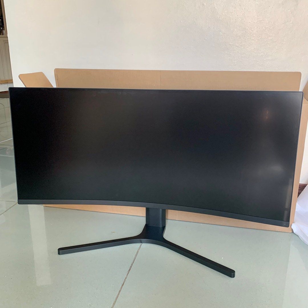 Mi Xioami 34 inch curved gaming monitor, Computers & Tech, Parts ...