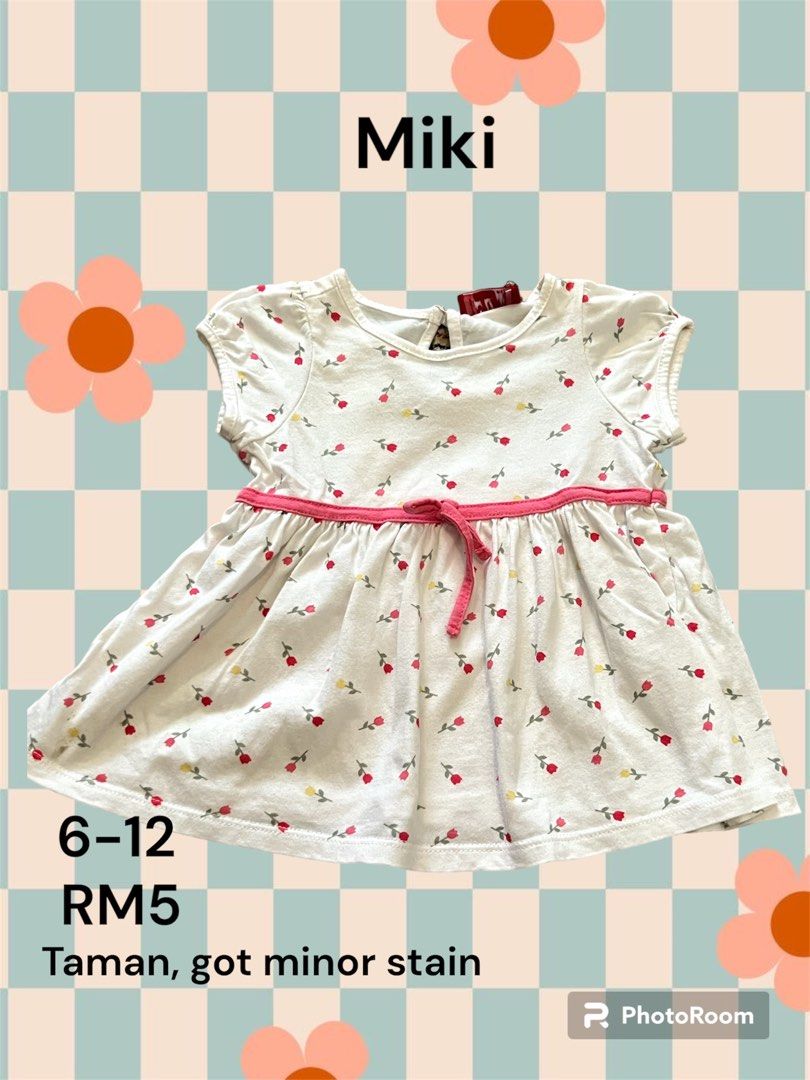 Miki Dress Babies Kids Babies Kids Fashion on Carousell