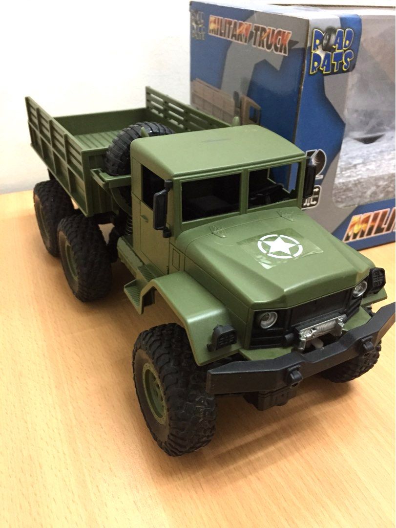 Military Truck (Category: Vehicle & Diecast Models) located in Muntinlupa City. Submitted by grateful_heart78 (Listing ID 1249703600, Image 1). Description: Bought this for P1249 (price still can be seen on attached actual photos). Toys have a way of taking over 🤗 We love our kids, we want them to be happy, we expect them to be amused by their toys, however, for about an hour, a day or two they suddenly get bored and the house is a mess and then
