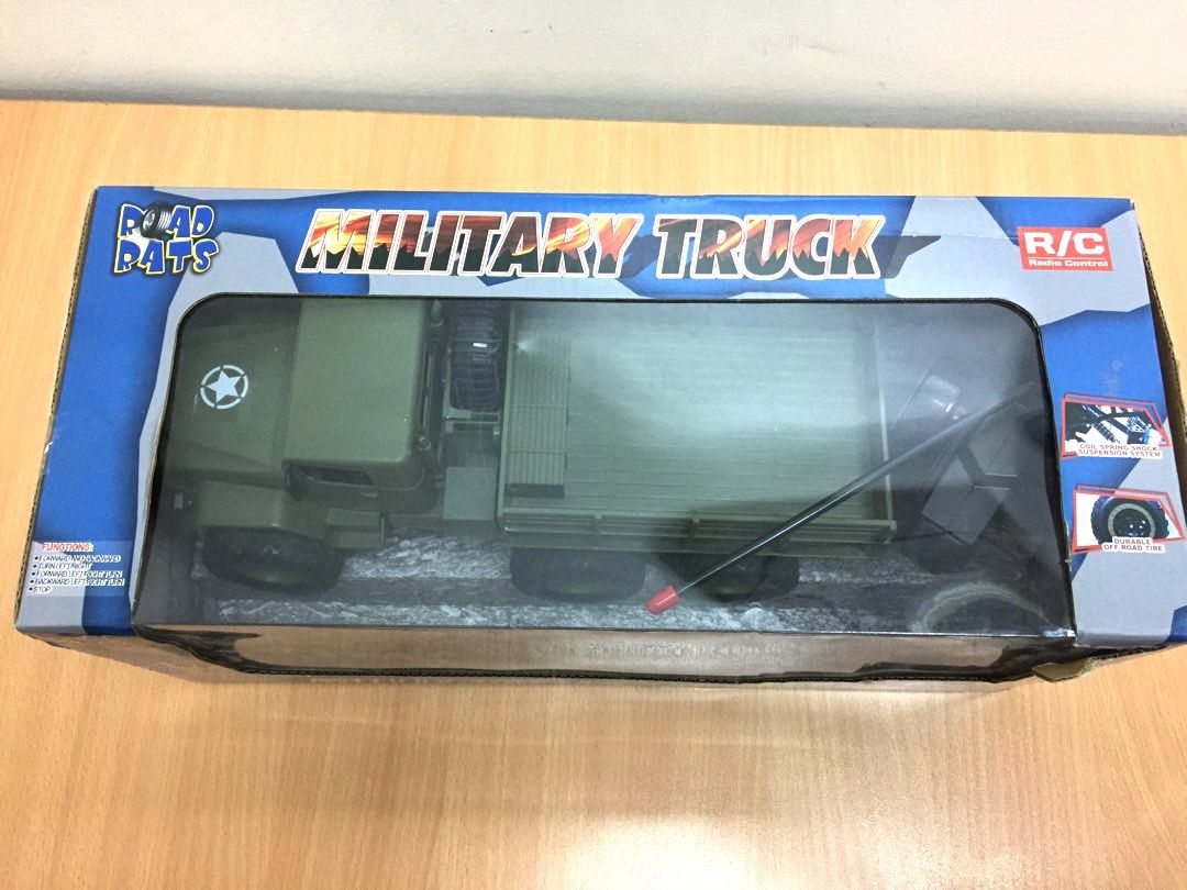 Military Truck (Category: Vehicle & Diecast Models) located in Muntinlupa City. Submitted by grateful_heart78 (Listing ID 1249703600, Image 3). Description: Bought this for P1249 (price still can be seen on attached actual photos). Toys have a way of taking over 🤗 We love our kids, we want them to be happy, we expect them to be amused by their toys, however, for about an hour, a day or two they suddenly get bored and the house is a mess and then
