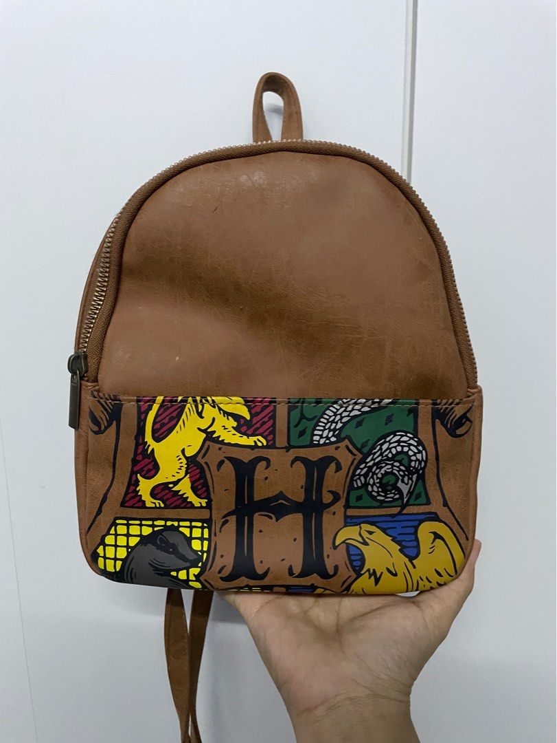 MINI BACKPACK TYPO HARRY POTTER Women s Fashion Bags Wallets