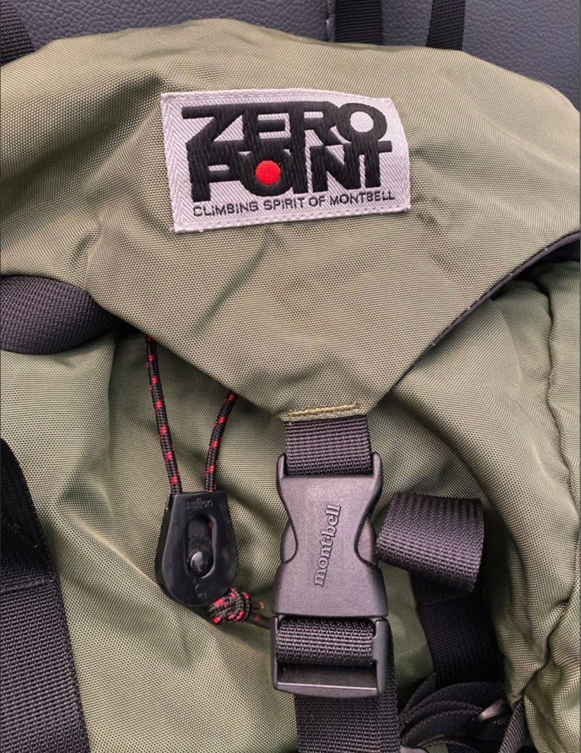 Montbell ZERO POINT Light Hiking Climbing Backpack 背囊, 男裝
