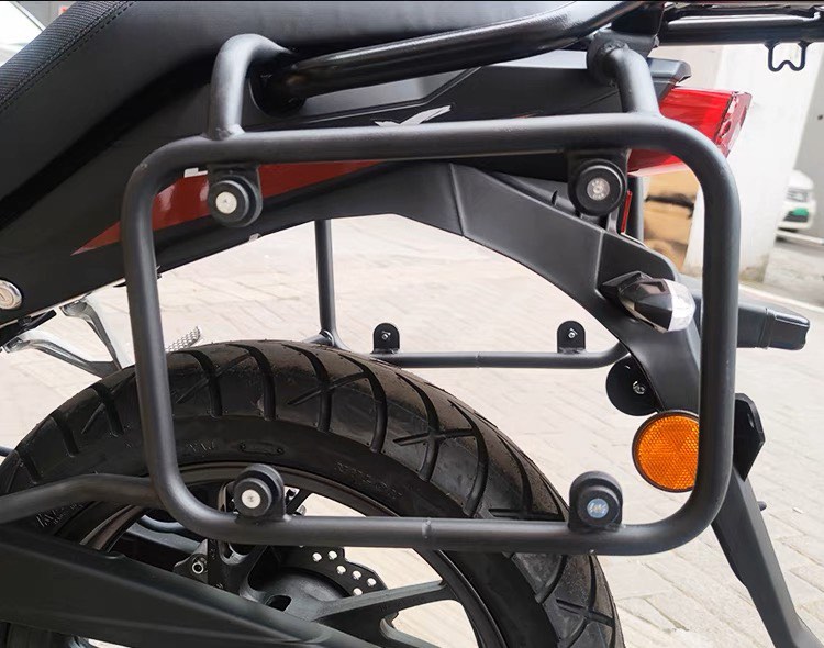 Motorcycle Side Box Rack, Motorcycles, Motorcycle Accessories on Carousell