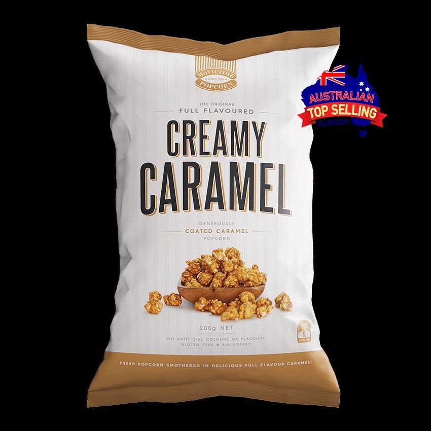 Movie time popcorn Australian popcorn snack movie time sweet and savory ...