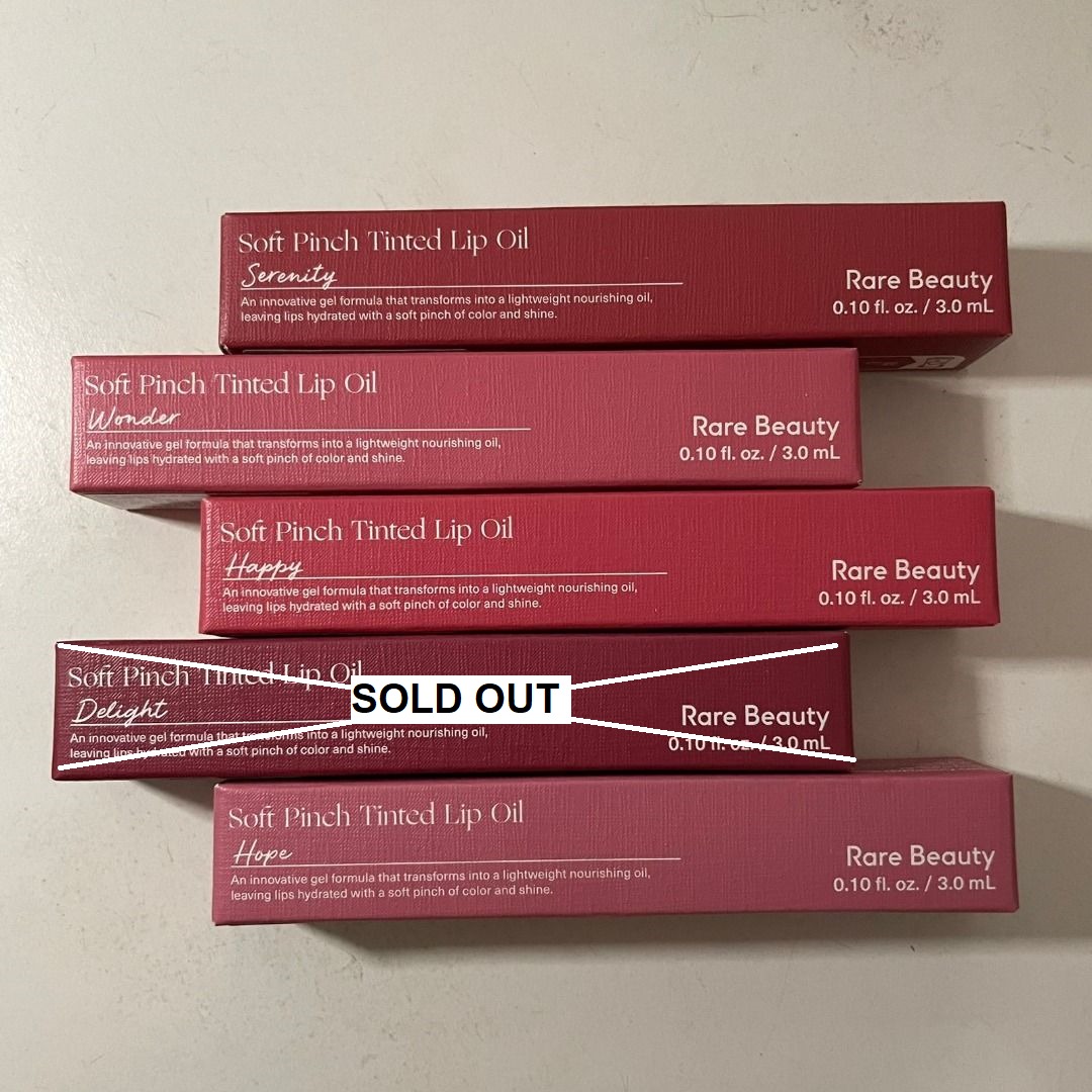 (NEW, bought on sephora) RARE BEAUTY Soft Pinch Tinted Lip Oil full ...