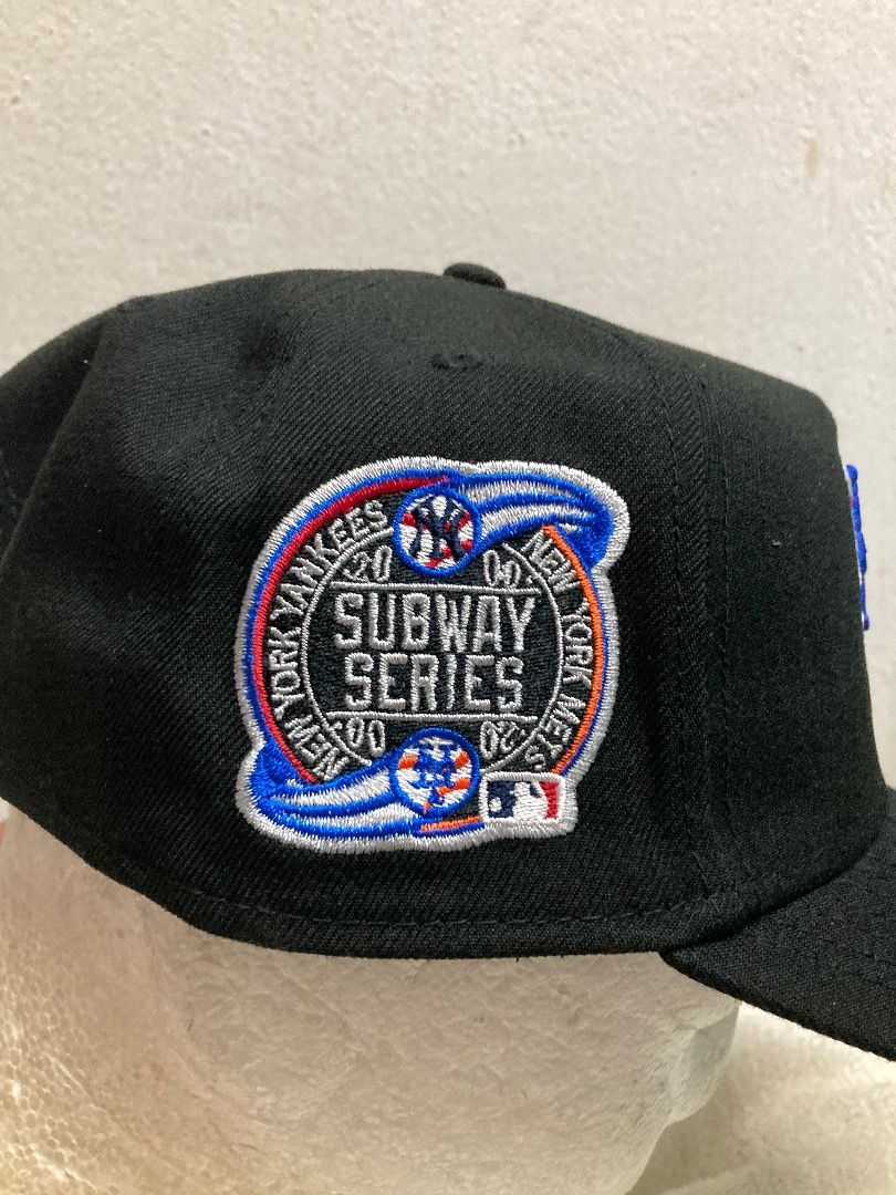 New Era 9Forty (A) NY Mets Subway Series 2000 Black Cap / Steel UV
