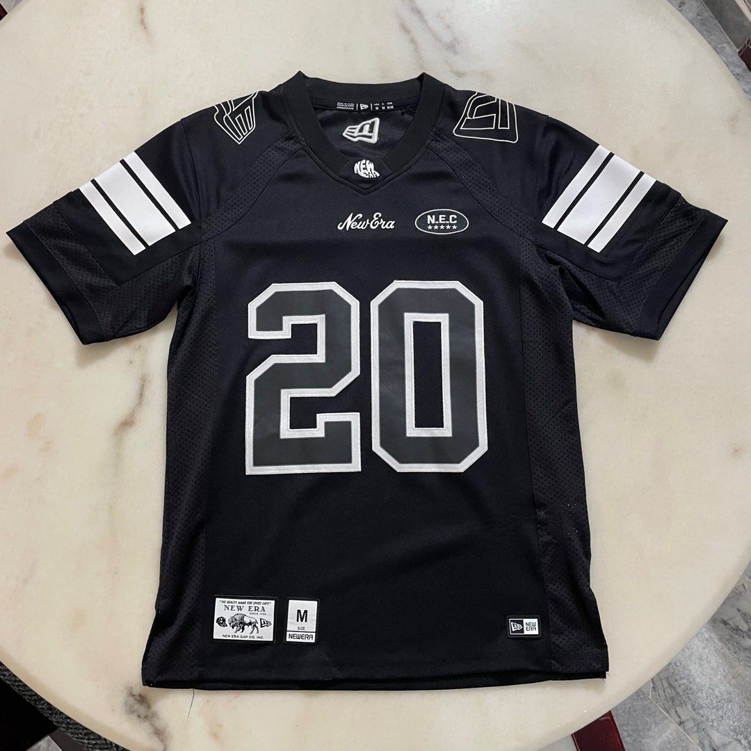 American football jersey black on sale