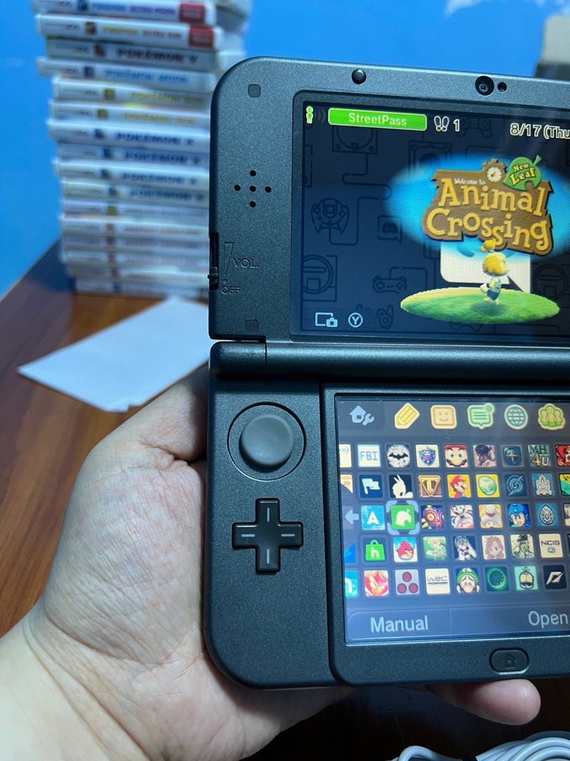 New Nintendo 3DS XL IPS Top Screen (Cfw w/256GB, US Version, Full of