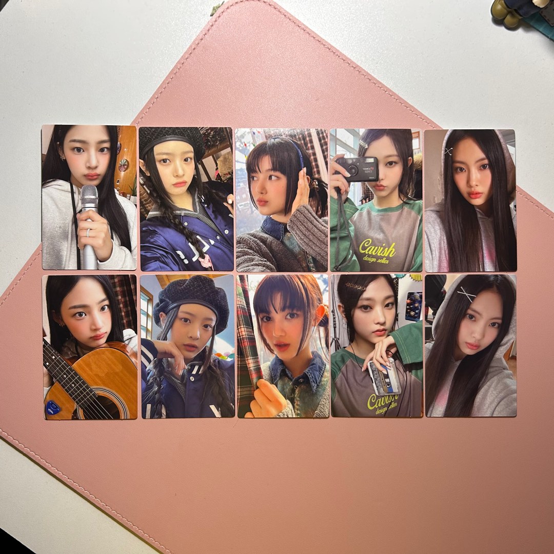 Fan-made] NewJeans 'BUNNIES CAMP' LOMO Photo Cards Set [55 pcs