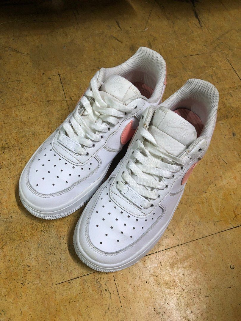 Nike Air Force 1 Low 07 Oracle Pink Womens 22.5 cm Women s Fashion Footwear Sneakers on Carousell