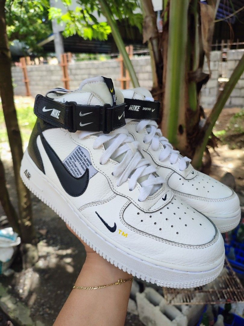 Nike Air Force 1 Mid Utility White - 804609-103