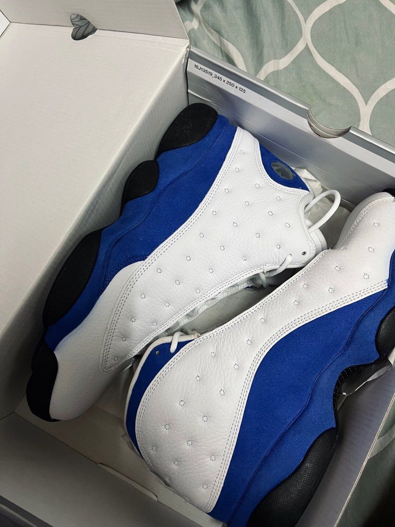 White hyper store royal jordan 13