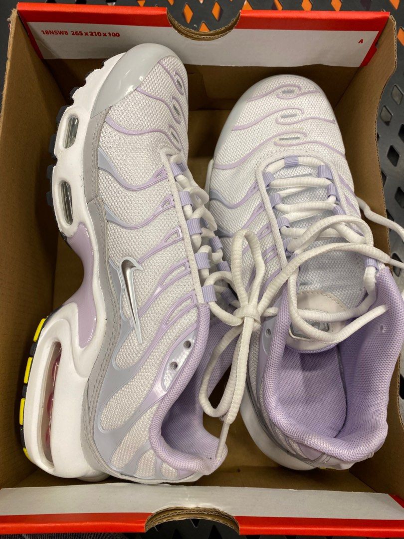 Purple nike air deals max plus womens