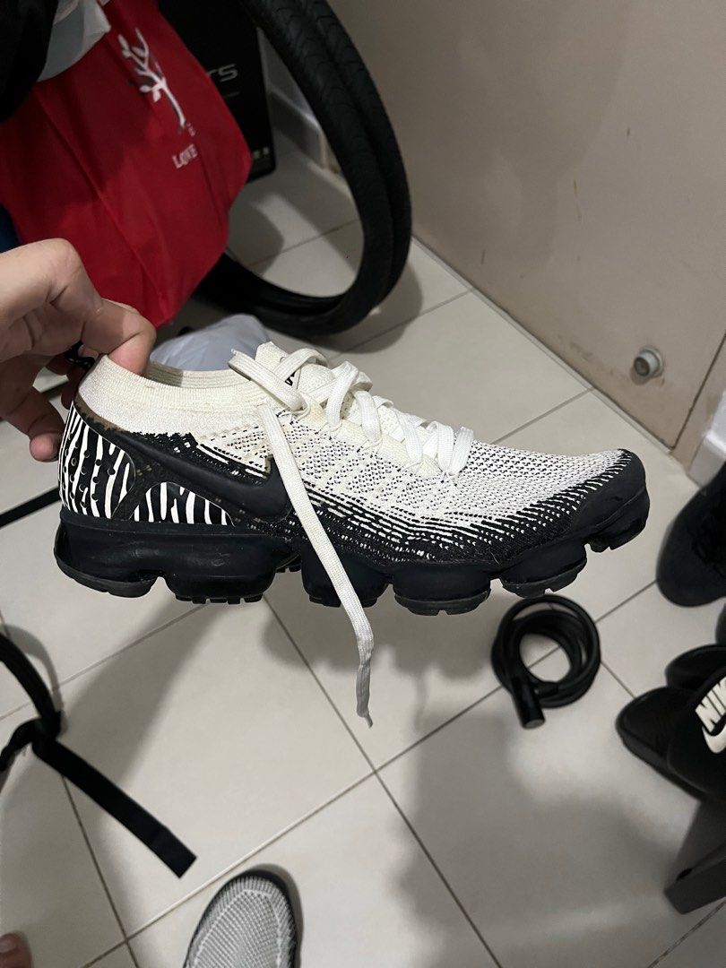 Air vapormax flyknit 2 zebra men's shoe shop