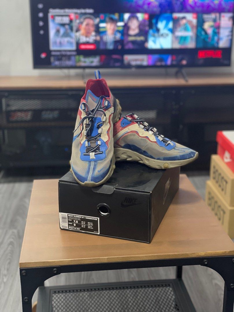 Nike react element 87 laces top