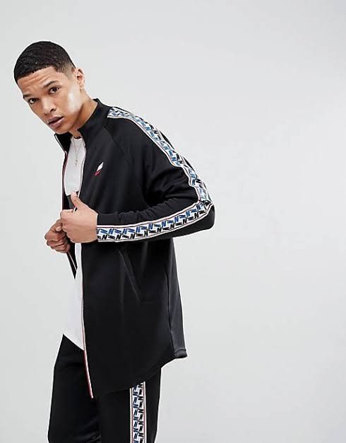 Nike tape discount poly track top