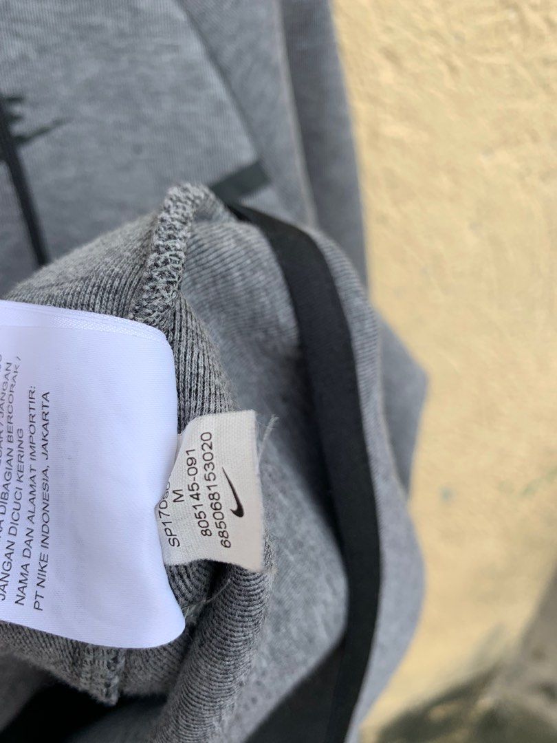 Nike Tech Fleece Dark Grey on Carousell