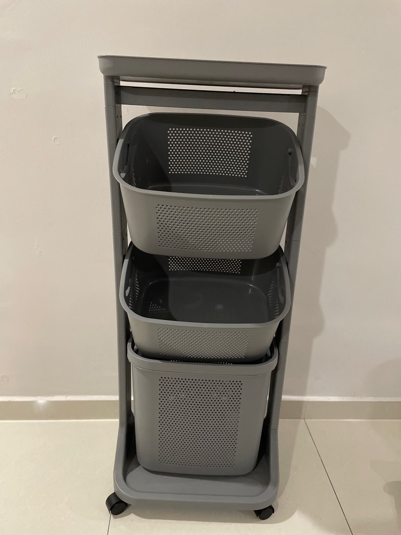 Norden swing 3tier laundry basket, Furniture & Home Living, Home