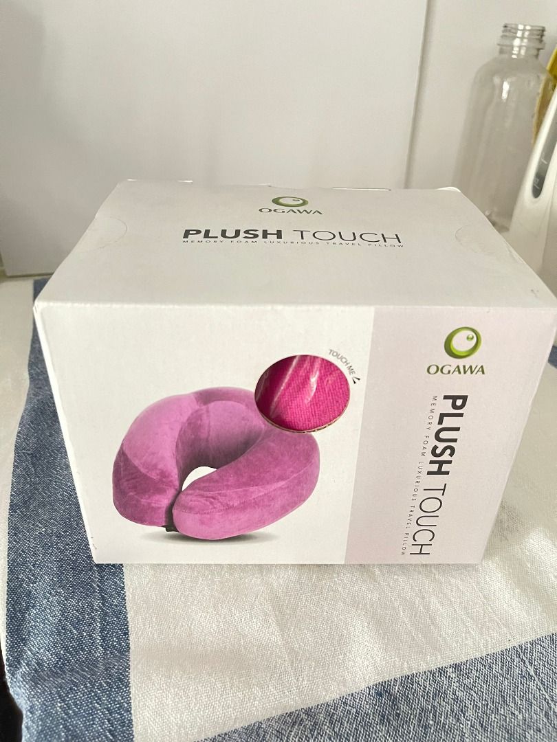 OGAWA Plush Touch Luxurious travel pillow with memory foam Health