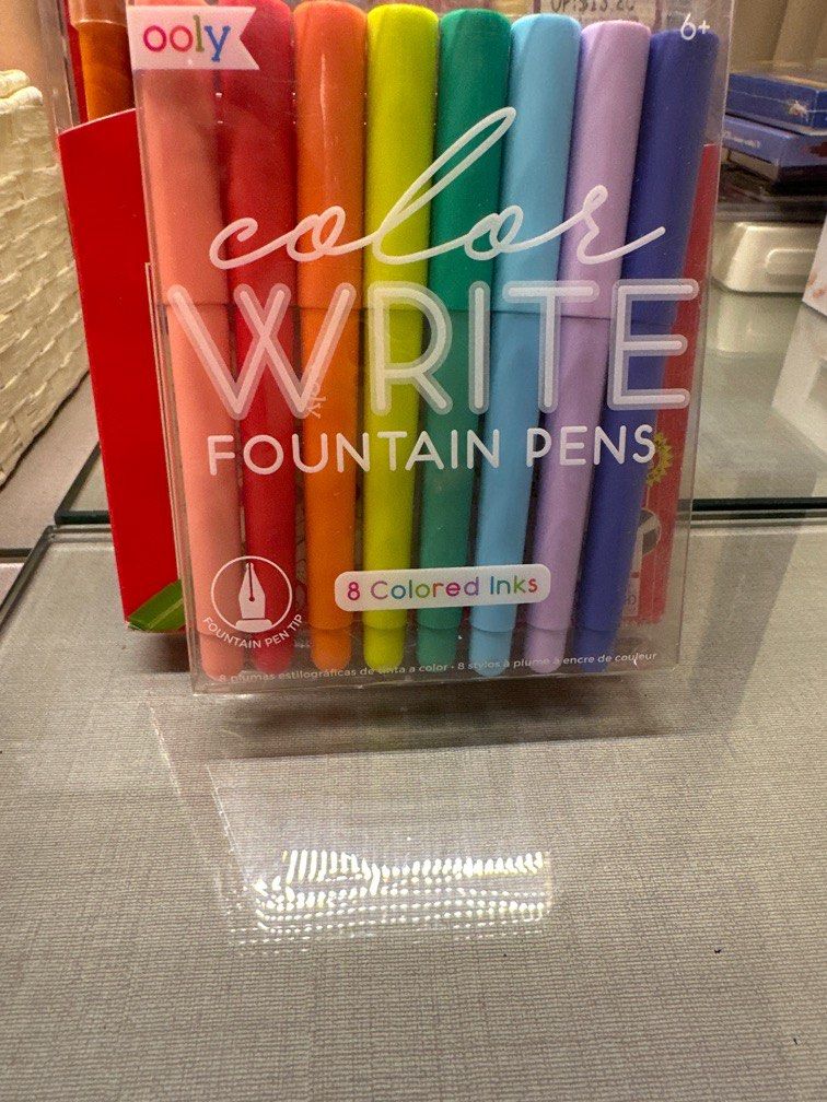 Ooly - Color Write Fountain Pens - Set of 8