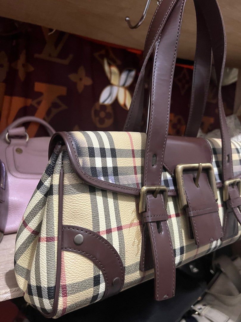 Original Burberry Toblerone, Luxury, Bags & Wallets on Carousell