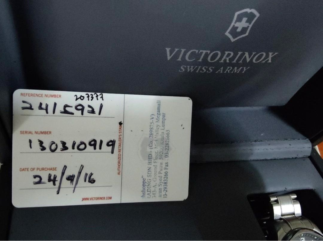Victorinox serial cheap number