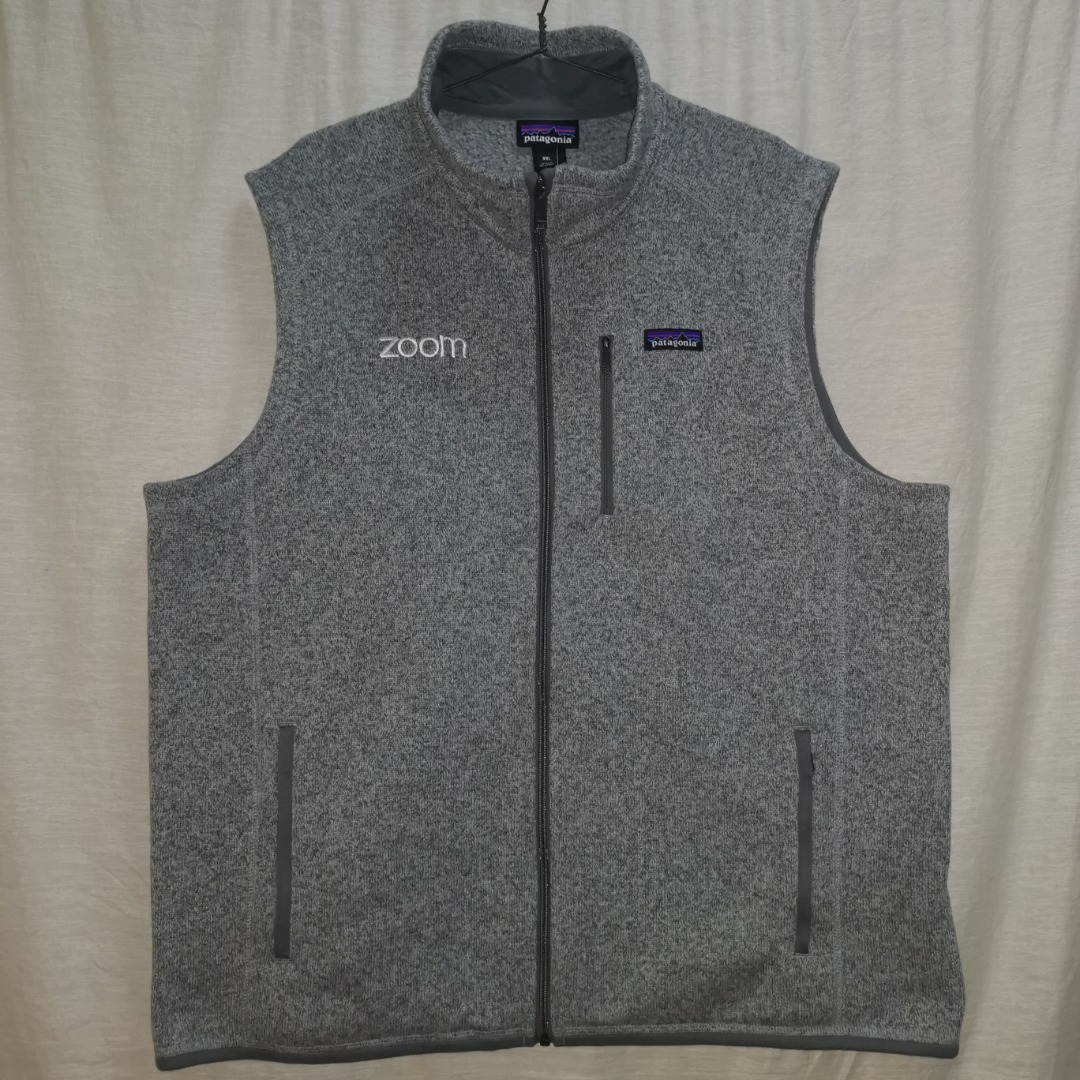 Patagonia Zoom Fullzip Vest Gray 2XL L27 x W25