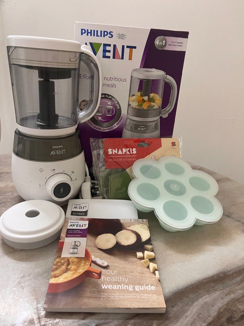 Philips Avent 4in1 baby food maker (steam, blend, defrost & reheat