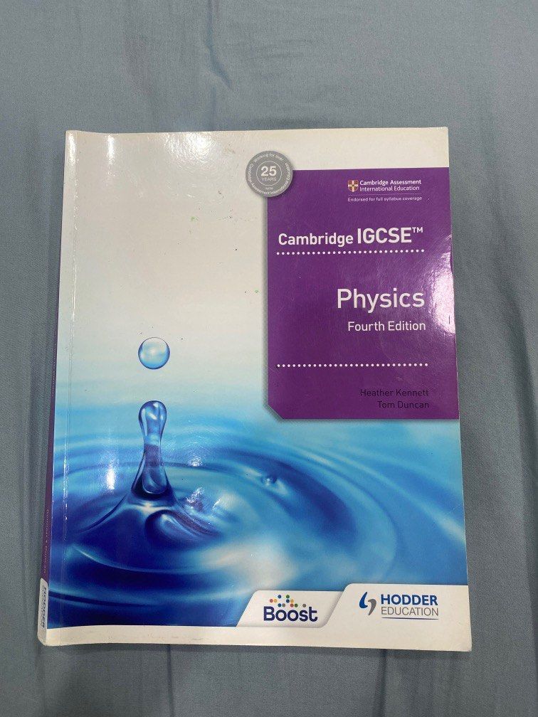 Physics igcse textbook hobbies toys books magazines textbooks on