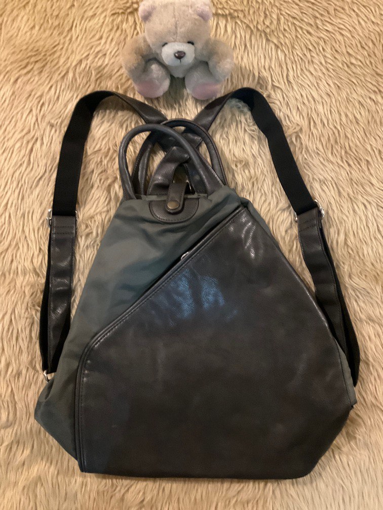 Jobis navy hotsell leather backpack