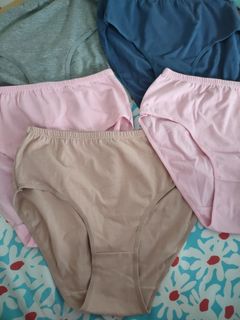 Plus size women's underwear plus size Wide hips panty high waist abdomen  cotton modal cotton extra large /Seluar Dalam Wanita