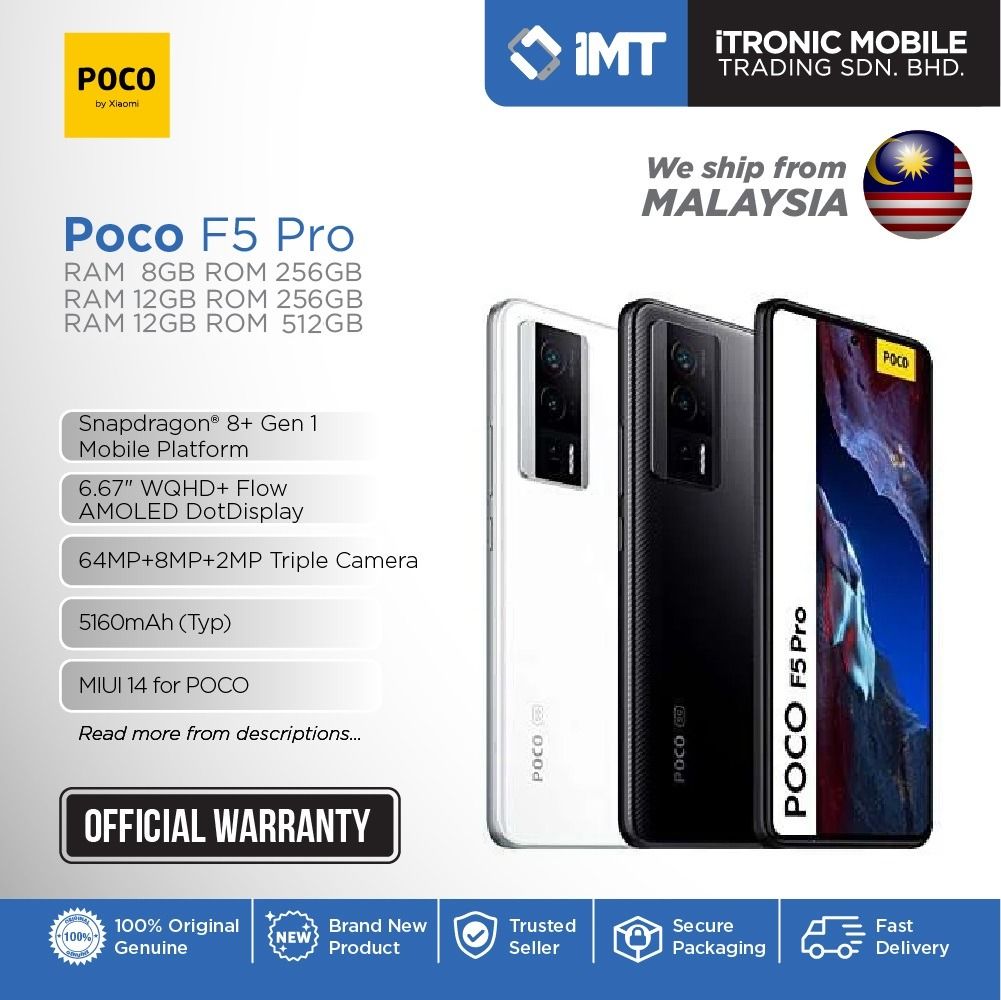 POCO F5 PRO [12GB RAM + 256GB ROM], Mobile Phones & Gadgets, Other Gadgets  on Carousell