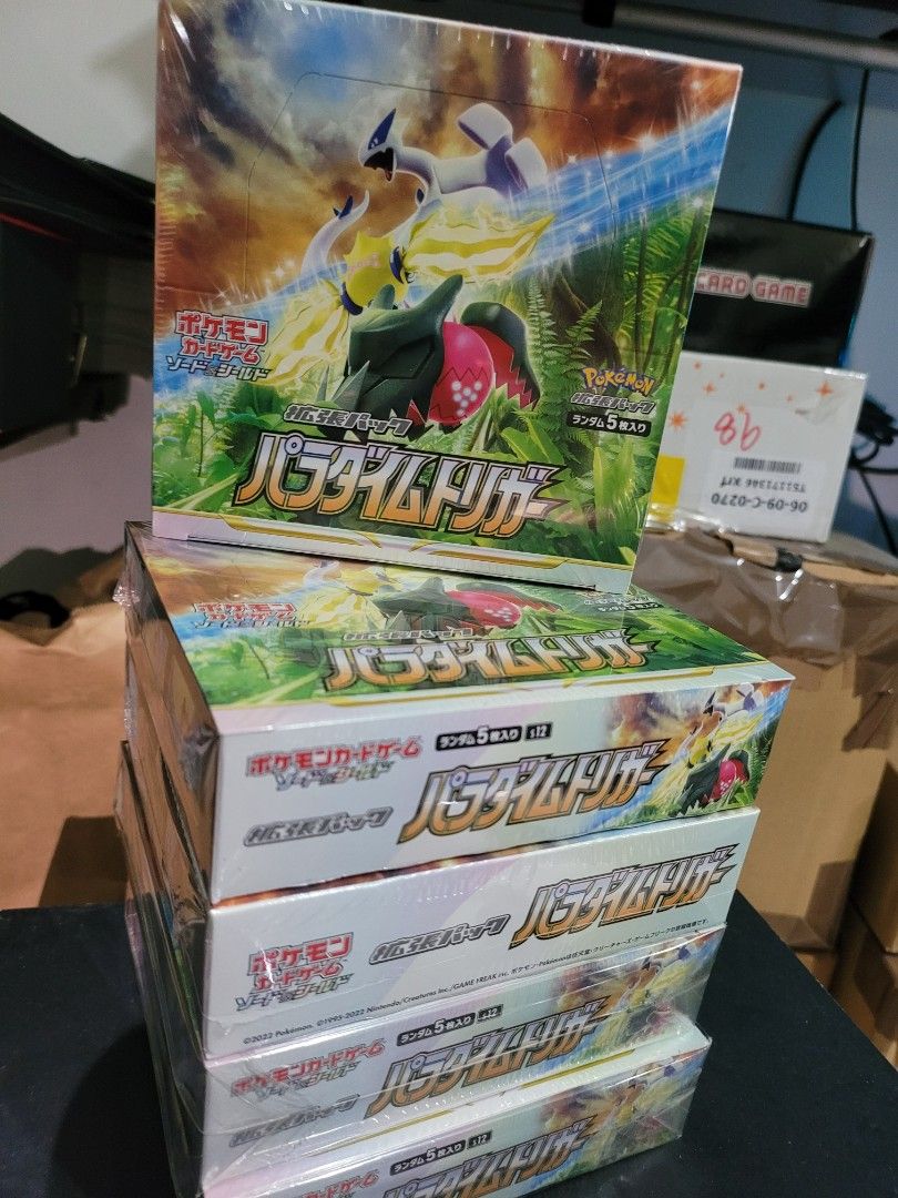 Pokemon Paradigm Trigger box Japanese sealed, Hobbies & Toys, Toys & Games on Carousell Pokemon Paradigm Trigger box Japanese sealed, Hobbies & Toys, Toys & Games on Carousell