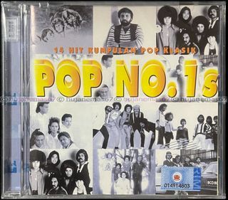 POP NO.1s - 14 Hit Kumpulan Pop Klasik (BDB / Carefree / Freedom / Harmoni / Sweet September dll.) 2002 EMI Early Press CD