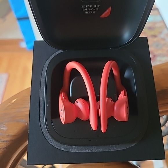 PowerBeats Pro Lava Red Barely Used Audio Earphones on Carousell
